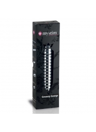 Рельефный фаллос для интенсивного электросекса Groovey George - 20 см. - MyStim - купить с доставкой в Самаре