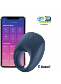 Эрекционное кольцо Satisfyer Strong One с возможностью управления через приложение - Satisfyer - в Самаре купить с доставкой