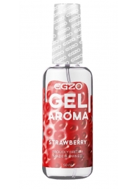 Интимный лубрикант EGZO AROMA с ароматом клубники - 50 мл. - EGZO - купить с доставкой в Самаре