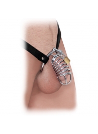 Кольцо верности Extreme Chastity Belt с фиксацией головки - Pipedream - купить с доставкой в Самаре
