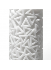 Белый 3D мастурбатор PILE - Tenga - в Самаре купить с доставкой