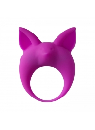 Фиолетовое эрекционное кольцо Kitten Kyle - Lola Games - в Самаре купить с доставкой