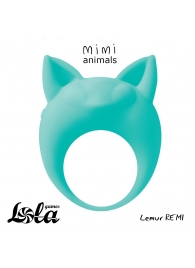 Зеленое эрекционное кольцо Lemur Remi - Lola Games - в Самаре купить с доставкой