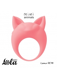 Оранжевое эрекционное кольцо Lemur Remi - Lola Games - в Самаре купить с доставкой
