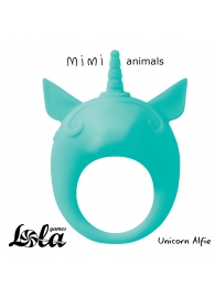 Зеленое эрекционное кольцо Unicorn Alfie - Lola Games - в Самаре купить с доставкой