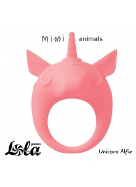 Оранжевое эрекционное кольцо Unicorn Alfie - Lola Games - в Самаре купить с доставкой