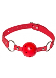 Красный кляп-шарик Firecracker - Lola Games - купить с доставкой в Самаре