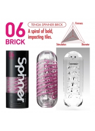 Мастурбатор SPINNER Brick - Tenga - в Самаре купить с доставкой