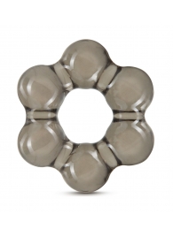 Дымчатое эрекционное кольцо Stay Hard Thick Bead Cock Ring - Blush Novelties - в Самаре купить с доставкой