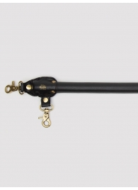 Черная распорка для ног Bound to You Faux Leather Spreader Bar - 50,8 см. - Fifty Shades of Grey - купить с доставкой в Самаре