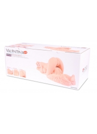 Мастурбатор-полуторс Valentina с двойным слоем материала - KOKOS - в Самаре купить с доставкой