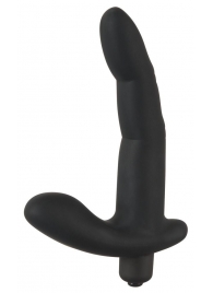 Черный вибромассажер простаты Naughty Finger Prostate Vibe - 13,8 см. - Orion - в Самаре купить с доставкой