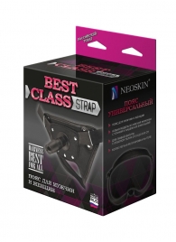 Черный пояс для насадок BEST CLASS STRAP - LOVETOY (А-Полимер) - купить с доставкой в Самаре