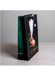 Бумажный пакет «Лучшему!» - 23 х 27 см. - Сима-Ленд - купить с доставкой в Самаре