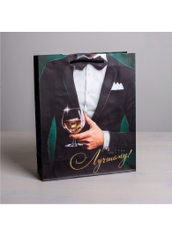 Бумажный пакет «Лучшему!» - 23 х 27 см. - Сима-Ленд - купить с доставкой в Самаре