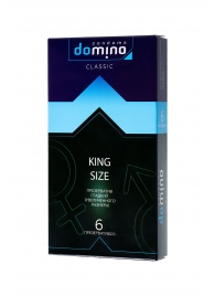 Презервативы увеличенного размера DOMINO Classic King size - 6 шт. - Domino - купить с доставкой в Самаре