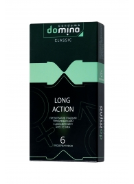Презервативы с пролонгирующим эффектом DOMINO Classic Long action - 6 шт. - Domino - купить с доставкой в Самаре