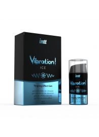 Жидкий интимный гель с эффектом вибрации Vibration! Ice - 15 мл. - INTT - купить с доставкой в Самаре