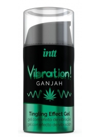 Жидкий интимный гель с эффектом вибрации Vibration! Ganjah - 15 мл. - INTT - купить с доставкой в Самаре