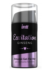Женский возбуждающий интимный гель Excitation Ginseng - 15 мл. - INTT - купить с доставкой в Самаре