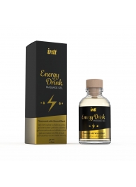 Массажный гель с согревающим эффектом Energy Drink - 30 мл. - INTT - купить с доставкой в Самаре