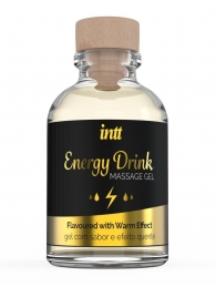 Массажный гель с согревающим эффектом Energy Drink - 30 мл. - INTT - купить с доставкой в Самаре