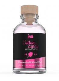 Массажный гель с согревающим эффектом Cotton Candy - 30 мл. - INTT - купить с доставкой в Самаре
