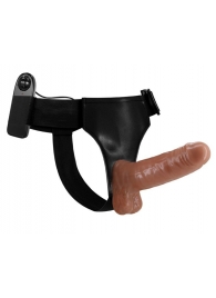Страпон на трусиках с вибрацией Ultra Passionate Harness - 16 см. - Baile - купить с доставкой в Самаре