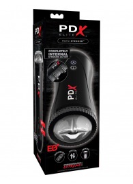 Черный автоматический мастурбатор-ротик Moto Stroker - Pipedream - в Самаре купить с доставкой