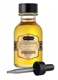 Масло для ласк с ароматом ванили Oil of Love Vanilla Creme - 22 мл. - Kama Sutra - купить с доставкой в Самаре