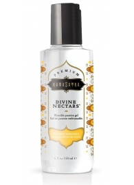 Гель-лубрикант на водной основе Divine Nectars Vanilla с ароматом ванили - 150 мл. - Kama Sutra - купить с доставкой в Самаре