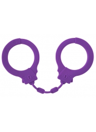 Фиолетовые силиконовые поножи Limitation - Lola Games - купить с доставкой в Самаре