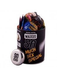 Текстурированные презервативы в кейсе MAXUS So Much Sex - 100 шт. - Maxus - купить с доставкой в Самаре