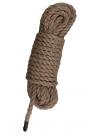 Пеньковая веревка для связывания Hemp Rope - 5 м. - Easy toys - купить с доставкой в Самаре