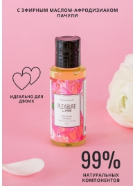 Массажное масло Pleasure Lab Delicate с ароматом пиона и пачули - 50 мл. - Pleasure Lab - купить с доставкой в Самаре