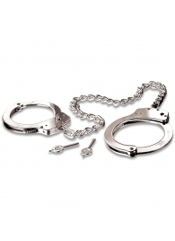 Металлические наручники Metal Leg Cuffs - Pipedream - купить с доставкой в Самаре