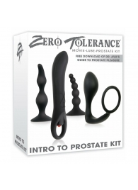 Набор стимуляторов простаты Intro To Prostate Kit - Zero Tolerance - в Самаре купить с доставкой