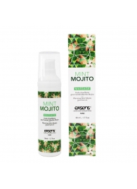 Разогревающее массажное масло с ароматом мохито Gourmet Mint Mojito - 50 мл. - Exsens - купить с доставкой в Самаре