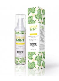Разогревающее массажное масло Gourmet Spearmint Organic с органическими ингредиентами - 50 мл. - Exsens - купить с доставкой в Самаре