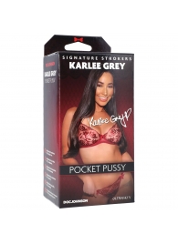 Мастурбатор-вагина Karlee Grey ULTRASKYN Pocket Pussy - Doc Johnson - в Самаре купить с доставкой