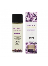 Органическое массажное масло AMETHYST SWEET ALMOND - 100 мл. - Exsens - купить с доставкой в Самаре