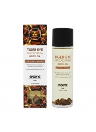 Органическое массажное масло TIGER EYE MACADAMIA - 100 мл. - Exsens - купить с доставкой в Самаре
