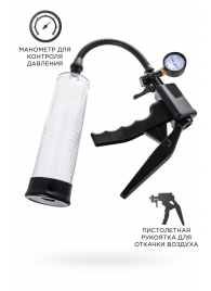 Прозрачная механическая помпа для пениса Viggo - Sexus - в Самаре купить с доставкой