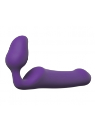 Фиолетовый безремневой страпон Queens L - Adrien Lastic - купить с доставкой в Самаре