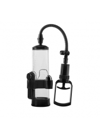Прозрачная вакуумная помпа с вибрацией Vibrating Penis Pump - Dream Toys - в Самаре купить с доставкой