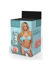 Телесный мастурбатор-вагина Scarlett - Dream Toys - в Самаре купить с доставкой