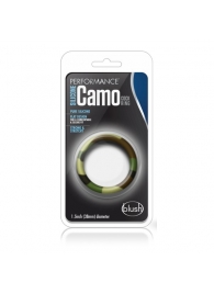 Эрекционное кольцо камуфляжной расцветки Silicone Camo Cock Ring - Blush Novelties - в Самаре купить с доставкой