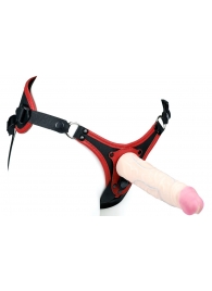 Пояс унисекс UNISEX Style с 2 насадками - LOVETOY (А-Полимер) - купить с доставкой в Самаре