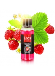 Массажное масло Eros fantasy с ароматом земляники - 50 мл. - Биоритм - купить с доставкой в Самаре