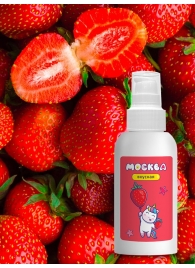 Универсальная смазка с ароматом клубники  Москва Вкусная  - 100 мл. - Москва - купить с доставкой в Самаре